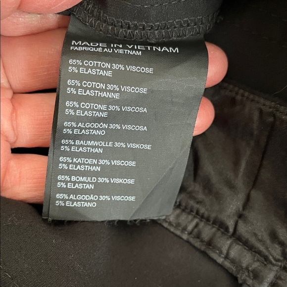 Club Monaco Women's Black Straight Leg Pants, Size 10/12 - Picture 8 of 10